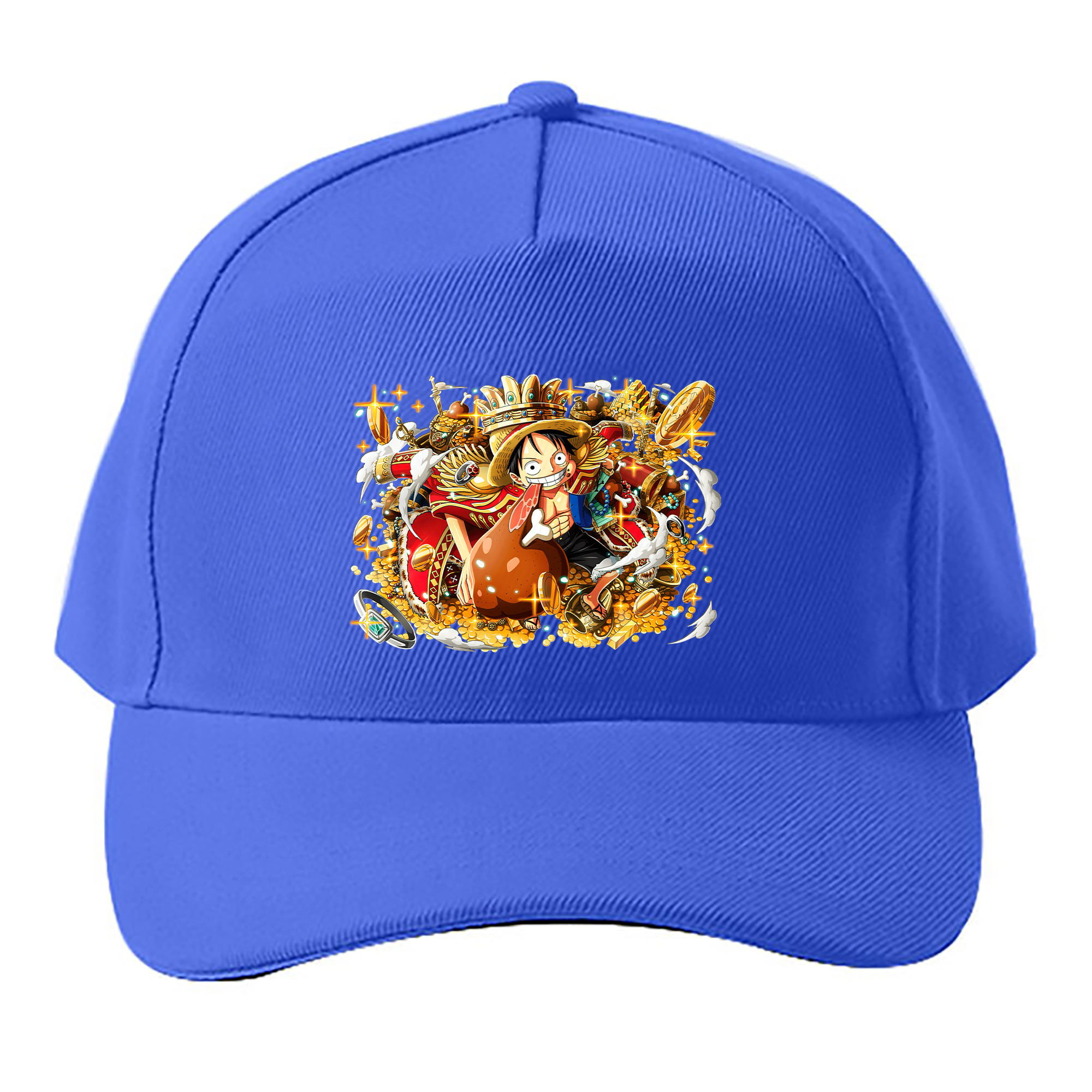 （画像用） ワンピース モンキー・D・ルフィ ONE PIECE Monkey D. Luffy ベースボールキャップ 綿100％ 男女兼用 帽子 スポーツ